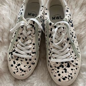 Madewell calf hair sneaker.